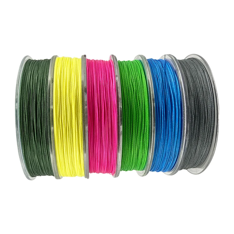 

Ocean Beach Fishing Super Strong Multifilament Cheap Pe 4 Strands 8 Color 100m Braided Fishing Line