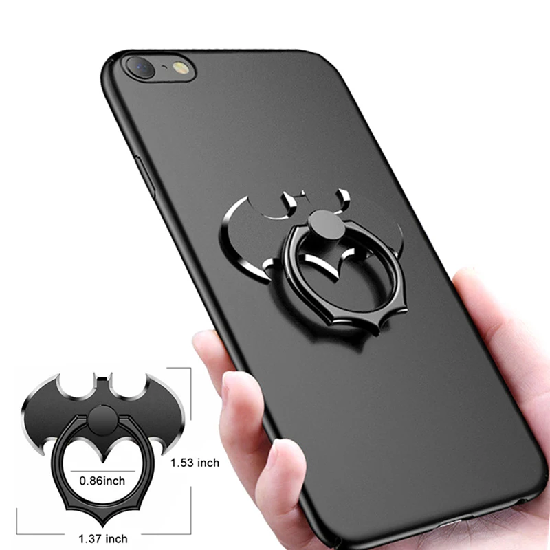 

Bat Magic Finger Ring Bracket Cell Phone Holder 360 Degree Rotation for IPhone 11 Pro X Samsung Xiaomi Mi8 GPS Smartphone Holder, Multi