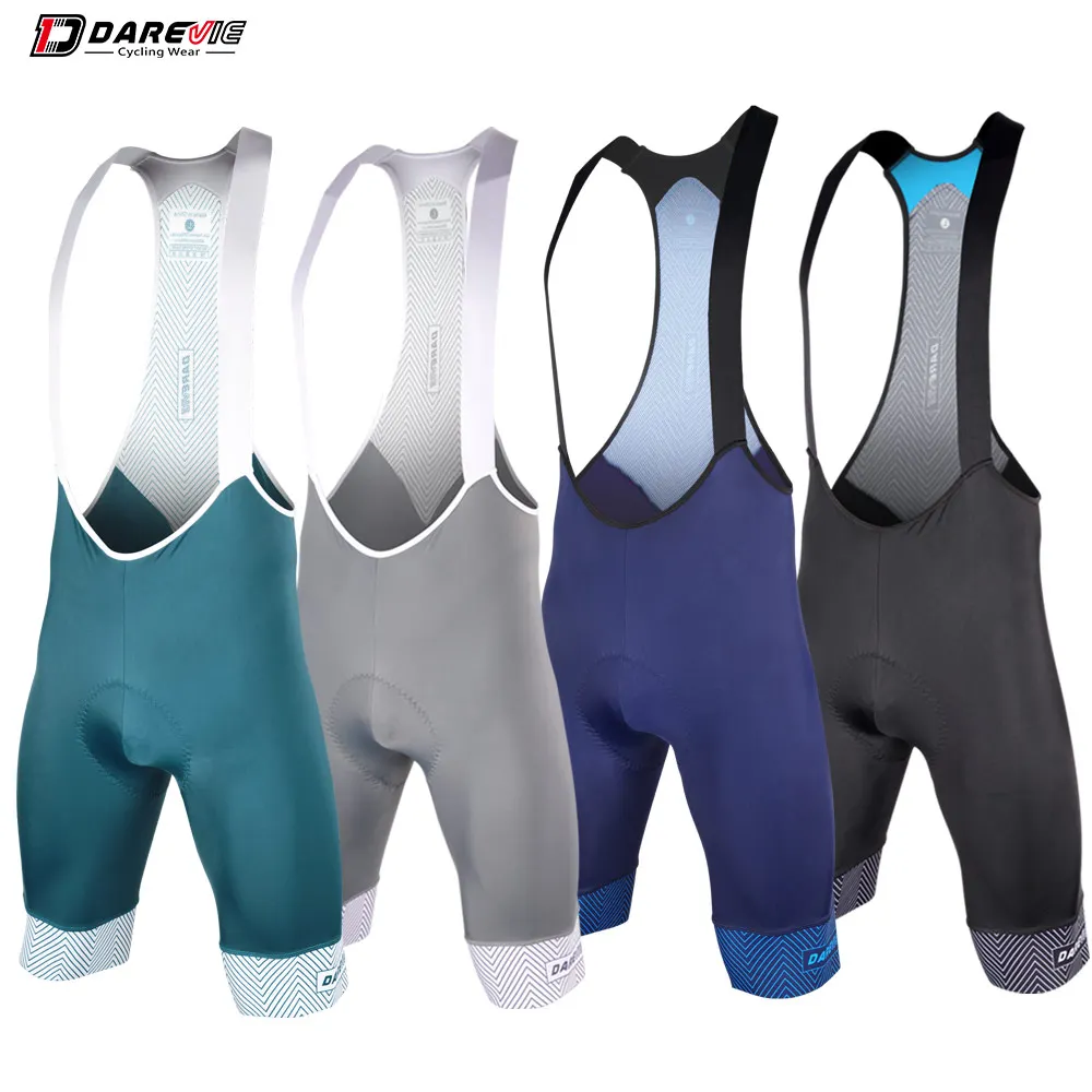 

3D Gel Padding Cycling Pants Man BIKE PANTS Bicycle Pant Anti-Bacterial Bike Shorts Cycling Bib Shorts Tight 4 Colour, Black grey navy green