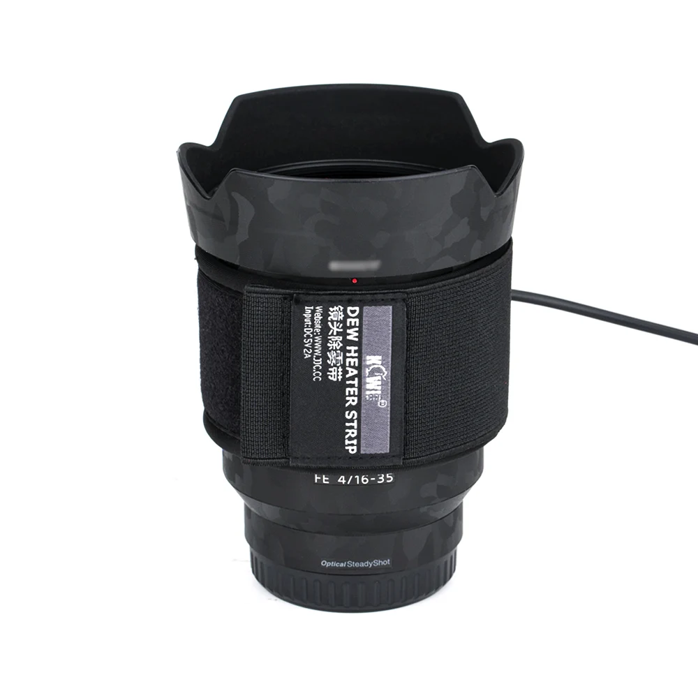 

JJC New Item!!! Dew Heater Strip for Camera Lens and Telescope Defogging, Use in Cold Photography Environment
