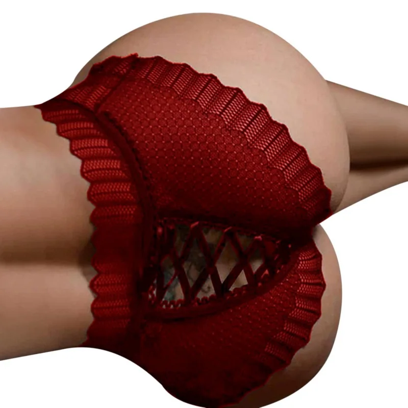 

Custom Black Transparent Women Lace Fishnet Lingerie Sexy Adult Underwear Panties