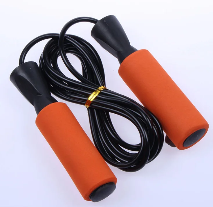 

Adjustable Skipping Rope Fitness Workout Exercise Speed Jump Rope with Foam Handle, Black,pink,green,orange,blue