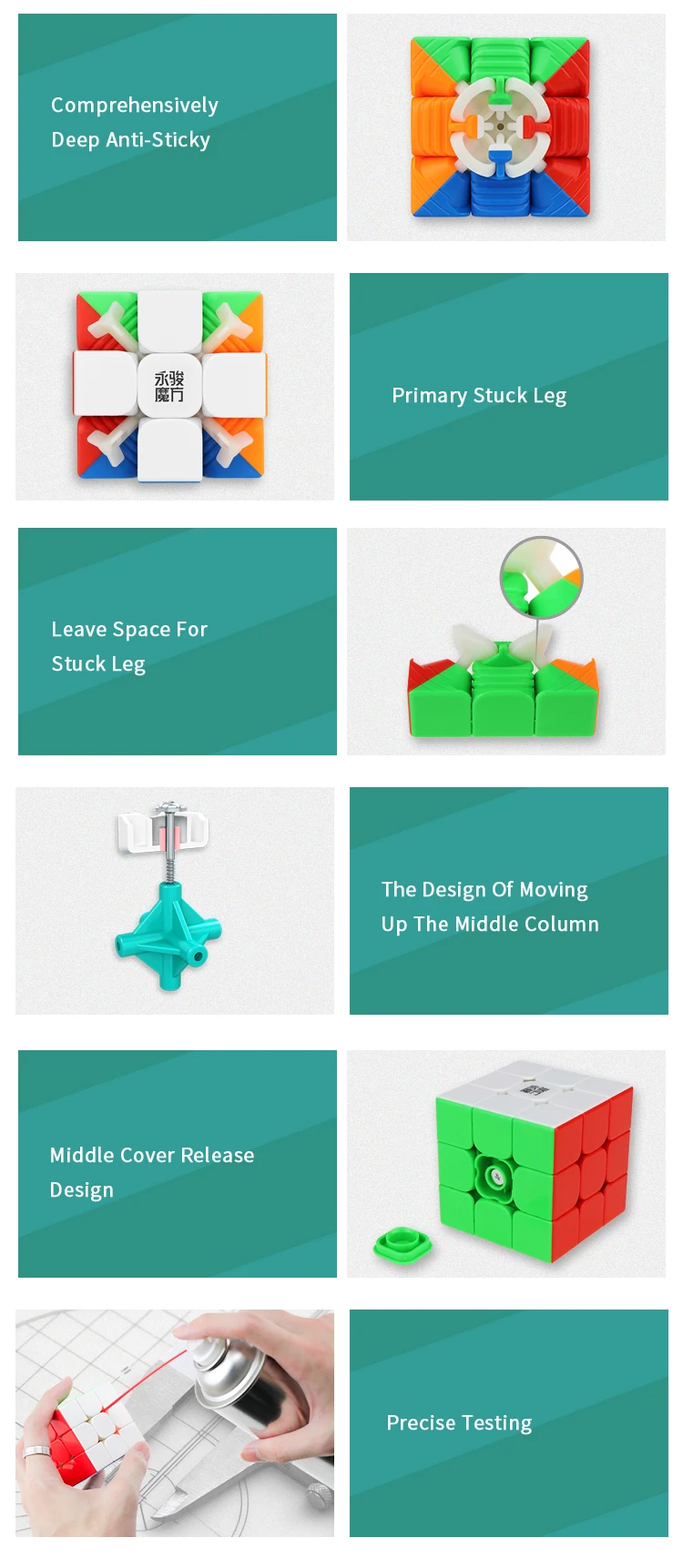 Yongjun Wholesale OEM Educational Toys Yulong Magic Cube Puzzle For Kids