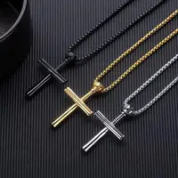 

Fashion And Popular Baseball Cross Pendant Necklace Suit for man and woman