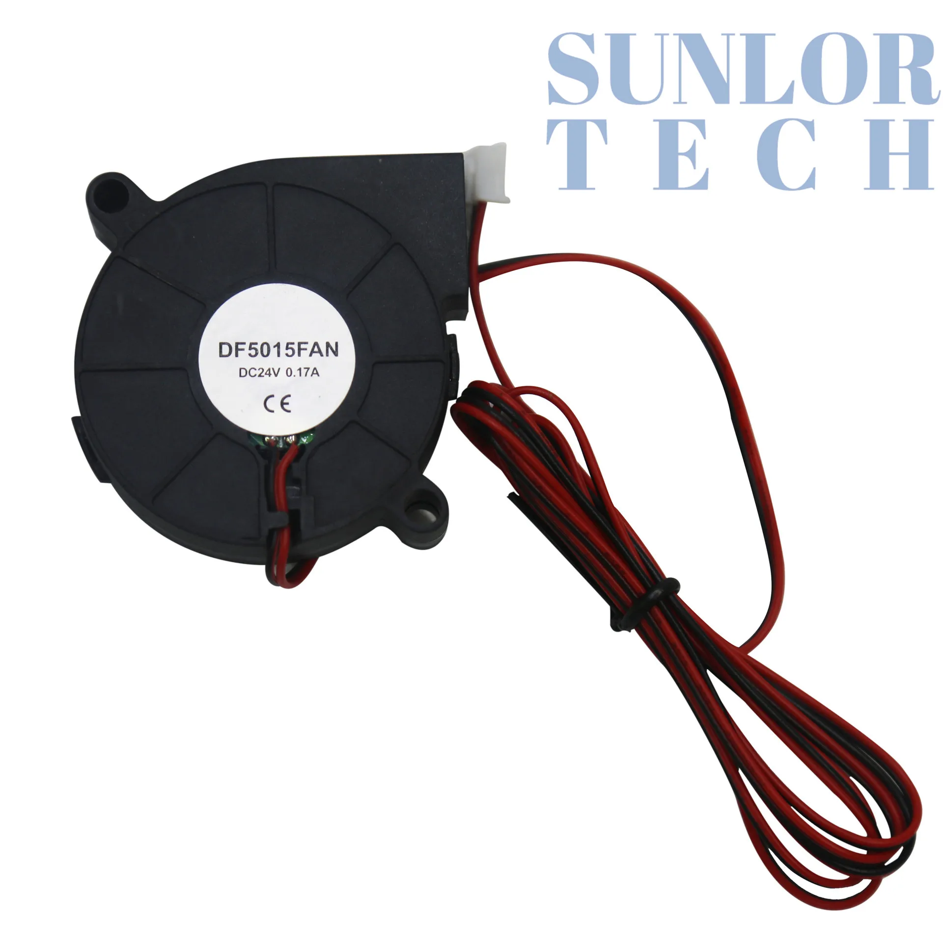 12V / 24V DC blower small fan 5015 ultra-quiet turbo blower circuit board cooling fan
