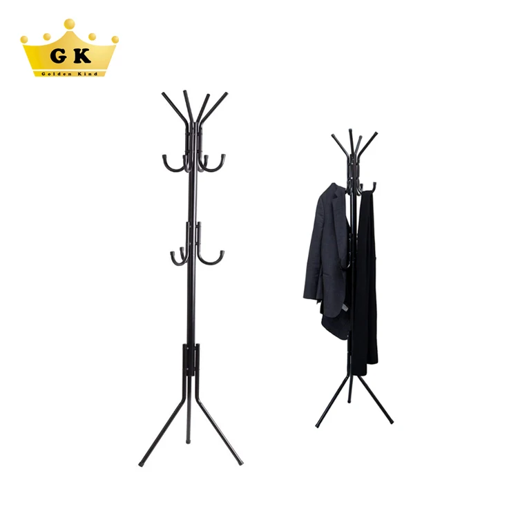 11 Hooks High Quality Coat Rack Stand Metal Clothes Hanger Tree Buy