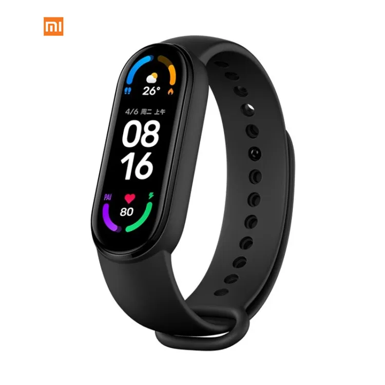 

Original Xiaomi Band 6 Smart Bracelet 1.56 inch Full Screen Fitness Tracker Mi Band 6 Smart Watch