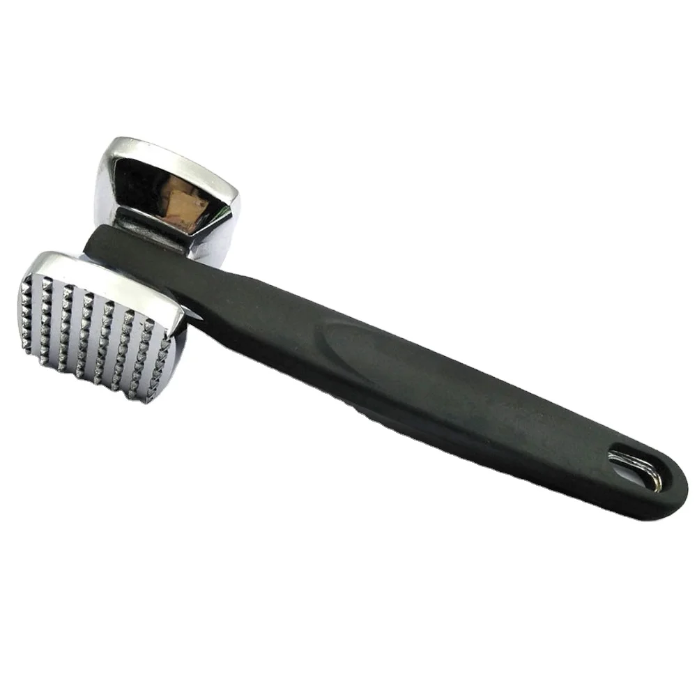 

2020 Unique Kitchen gadgets meat hammer Metal chicken beef steak hammer two side Multifunction Stainless Steel Meat Tenderizer, As photo or customized
