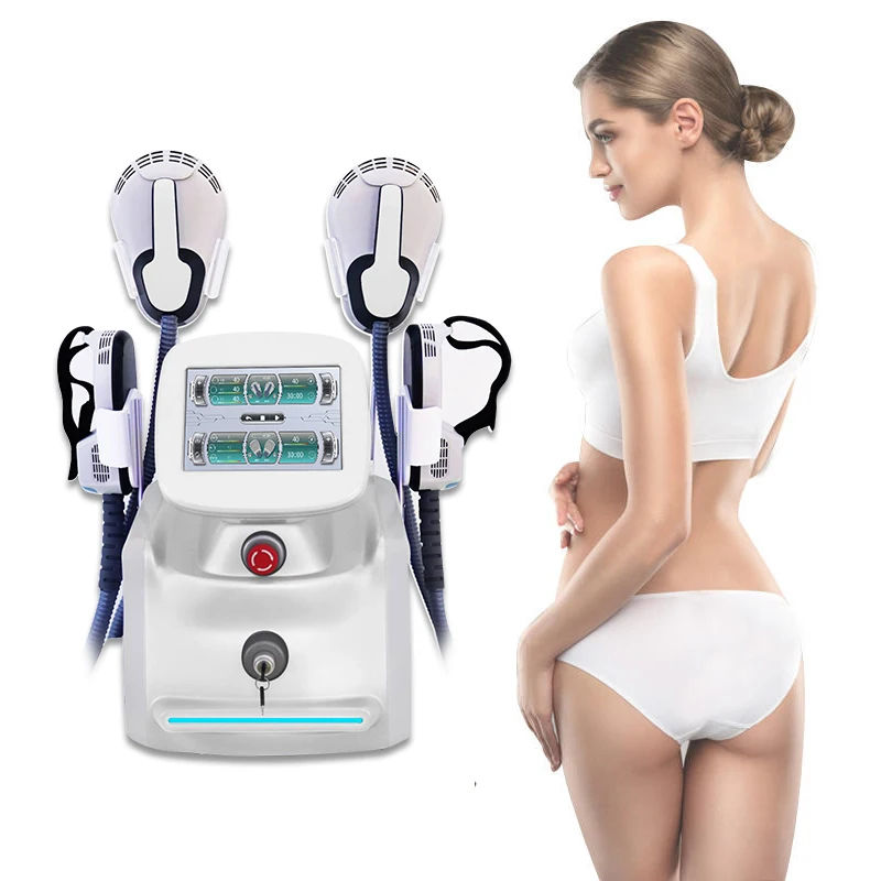 

Professional Ems Machine Body Shape four handles Ems Muscle Stimulator Portable machine