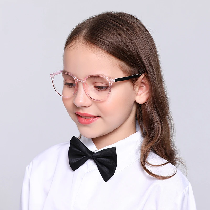 

SKYWAY In Stock Teenager TR90 Round Frame Anti Blue Light Blocking Eyeglasses Frames Myopia Glasses Frame