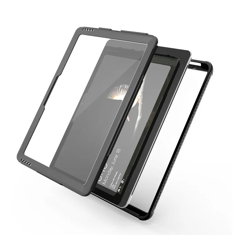 

Shockproof tpu pc transparent tablet case stand smart case cover for Surface go