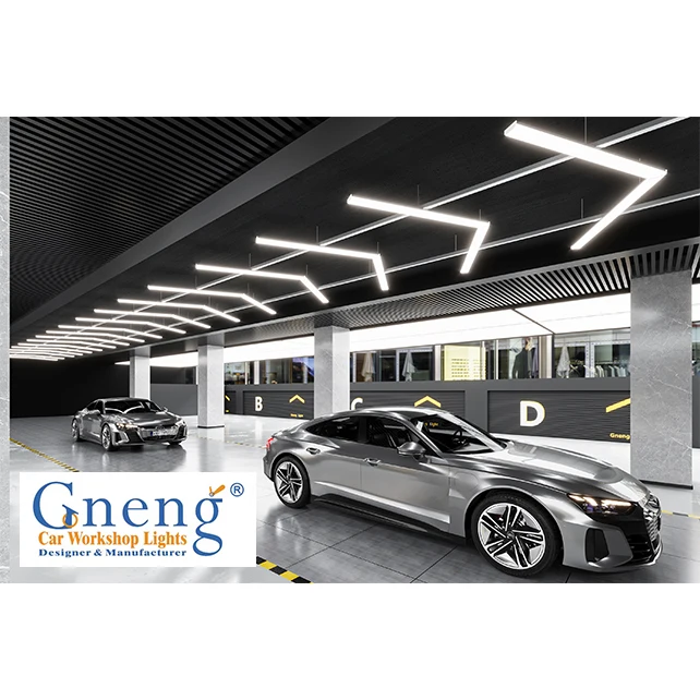ZT/C205 LED Light Aisle Lamp Garage DIY Arrow Shape Car Workshop Light