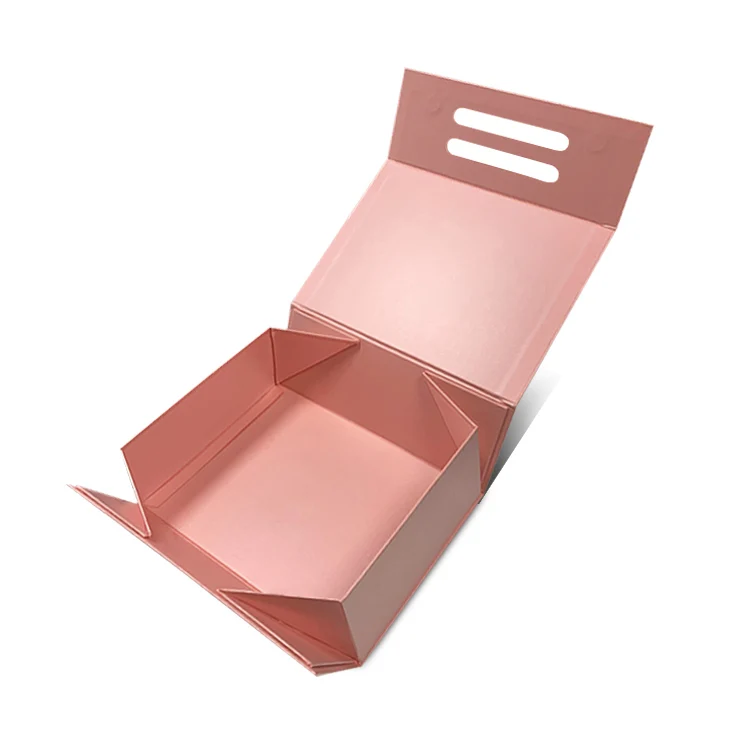 
Custom Luxury Hot Stamping Logo Packaging Folding Cardboard Paper Magnetic Gift Box 