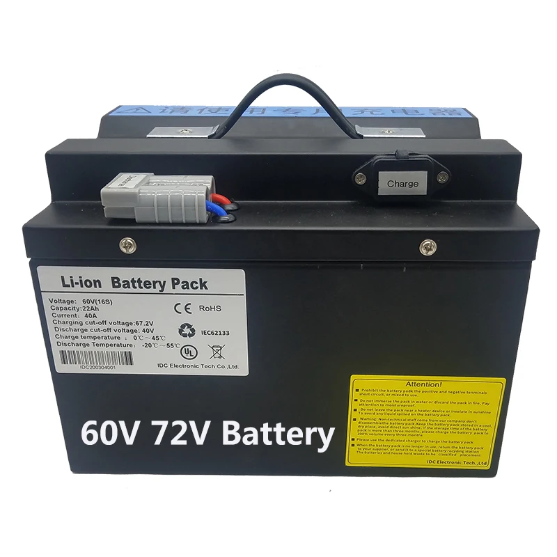 

60v 20ah 22ah lithium battery for electric scooter 60v 40ah battery