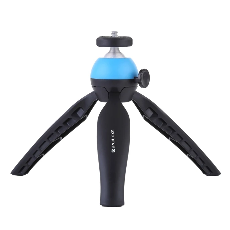 

Pocket Mini Tripod Mount with 360 Degree Ball Head for Smartphones, Go Pro, DSLR Cameras, Blue