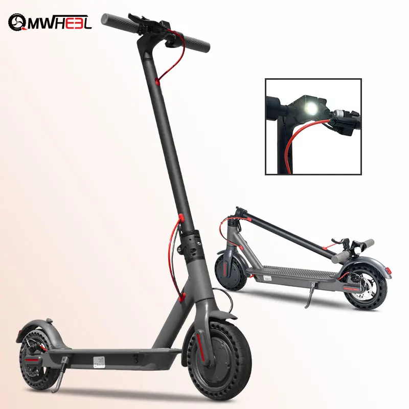 

QMWHEEL Drop Shipping EU US Warehouse Max Speed 30Km/H E Roller H7 E-Step Mi Foldable Electric Scooter