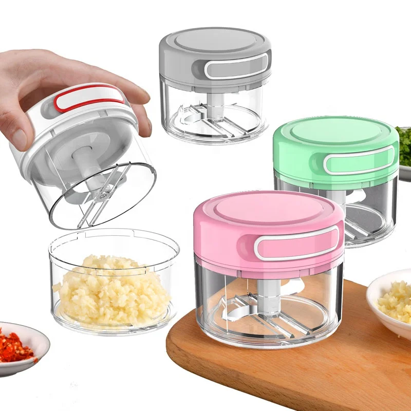 

High Quality Vegetable & fruit Magic Potato Chopper and Onion Slicer and Garlic mincer and Ginger chopper and Meat chopper, Pink/white/green/gray