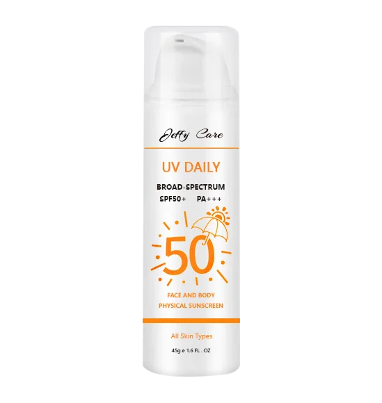 

OEM Private Label Sun Cream UV Protection Organic Sunscreen SPF 50 Moisturizer Whitening Face Body Sunscreen