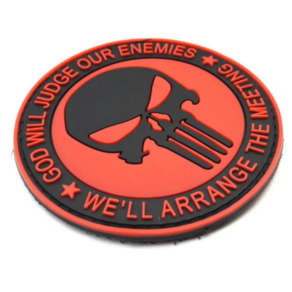 

Factory Directly Sale Best Quality Customized 3D Rubber Patches For Garment Hats Hoodies, As picture