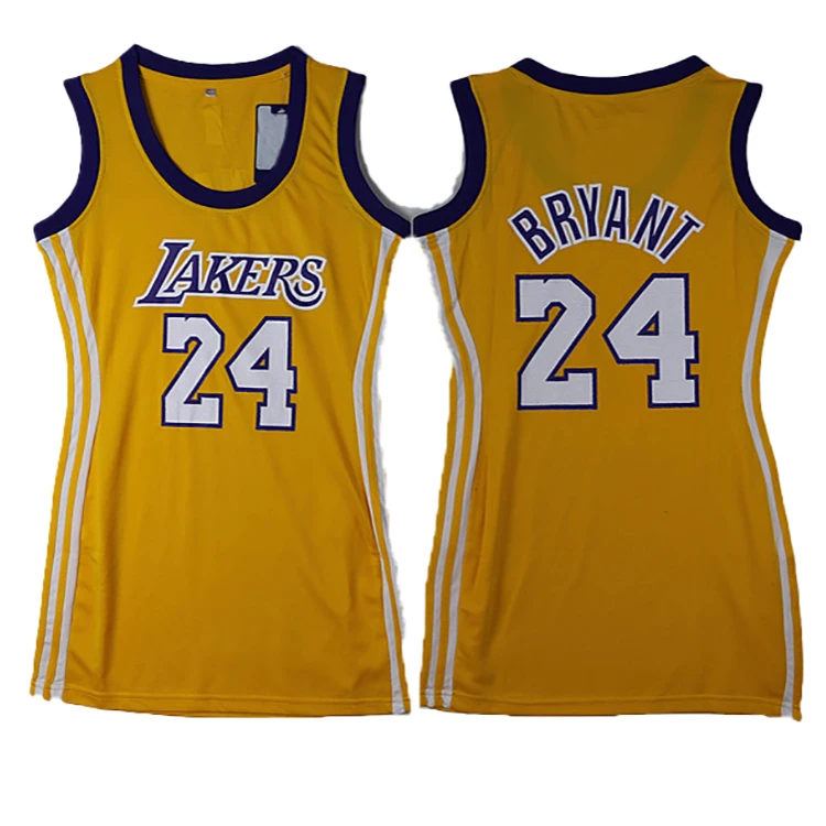 

Customize Design Uniforms Letter Print Basketball Jersey Dresses For Woman, Multi color