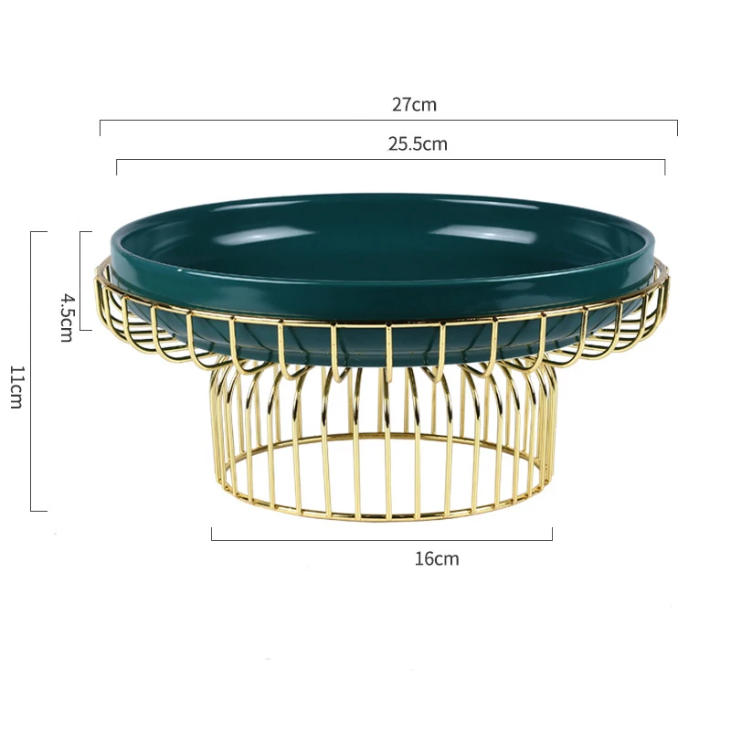 

Wholesale supply desktop fancy Variety Gold decorating Round metal cake stand, Customized color