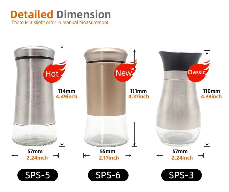 spice jar stainless steel