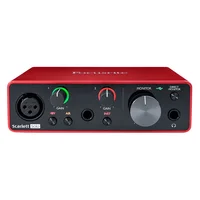 

Hot Selling Focusrite Scarlett Solo studio sound card interface recording with High Quality For Meeting Broadcast