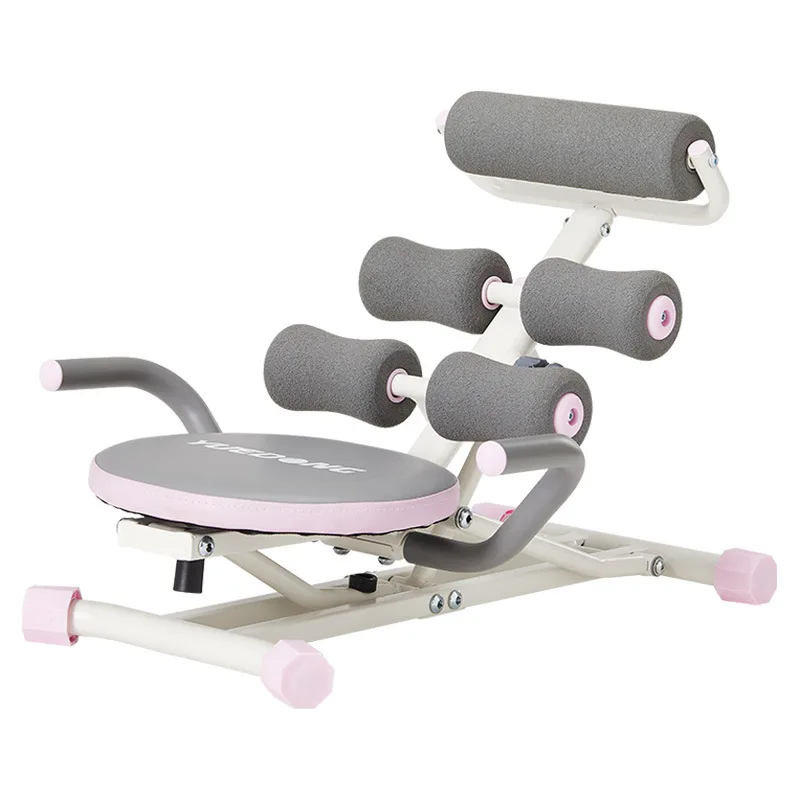 

Multi-functional sit-up fitness equipment use lazy people abdominal machine exercise, Pink green