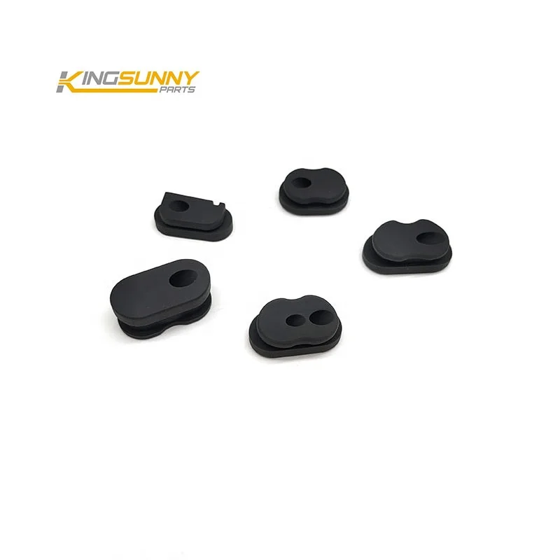 5 PCS Black Silicon for Mi 4PRO Electric Scooter Parts Cable Rubber Caps Full Set Silicone Covers
