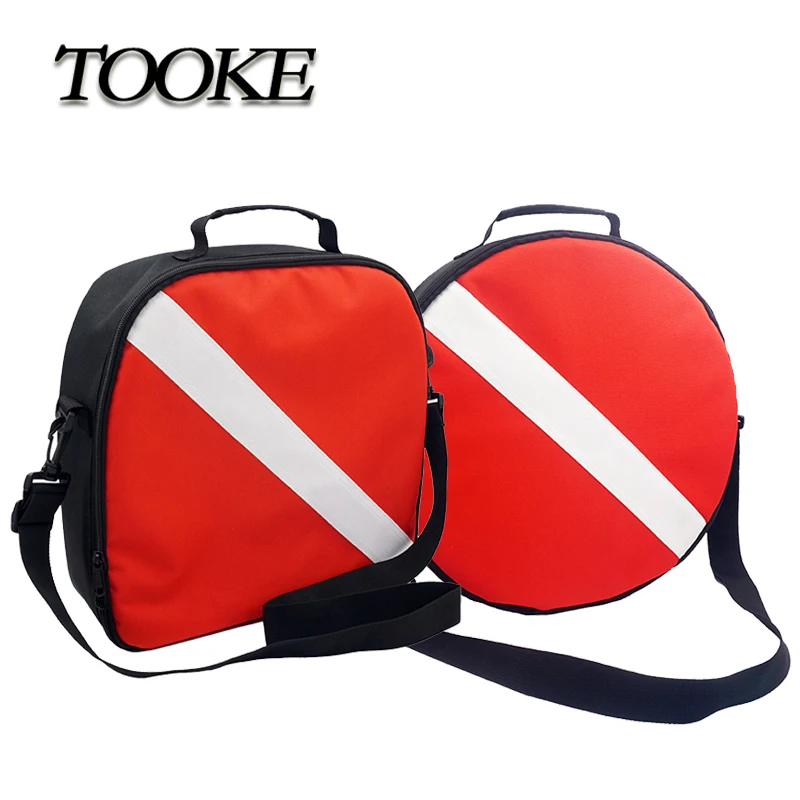

Diving Equipment Red Customize Regulator Bag Scuba Shoulder Bag Buoy Protective Case for Snorkel Mask Low Pressure LP Hoses
