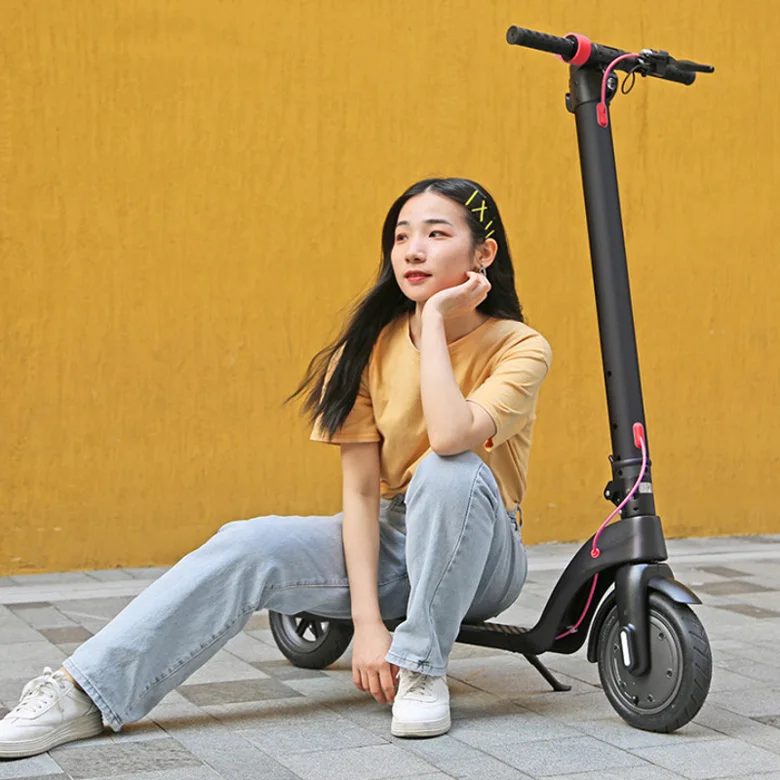 

2020 Wholesale Hx X7 Cheap Two Wheels 500W Kick Foldable Adult Electric Scooters