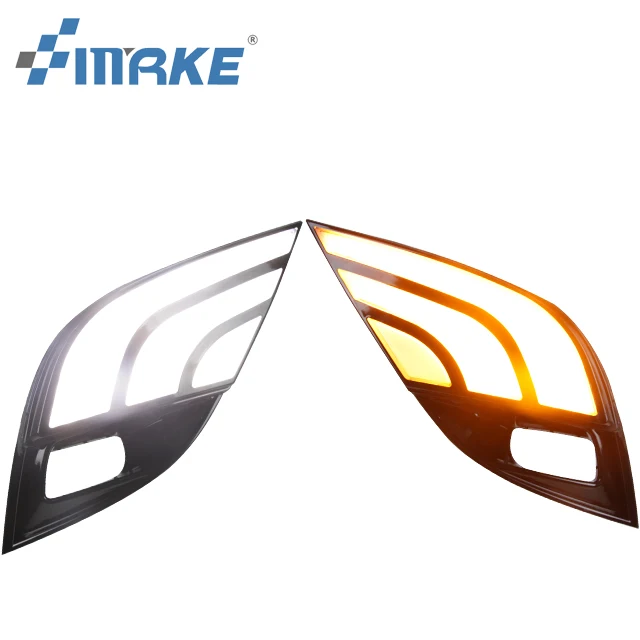 Smrke led drl daytime running light for Toyota camry fog lamp 2018 2019