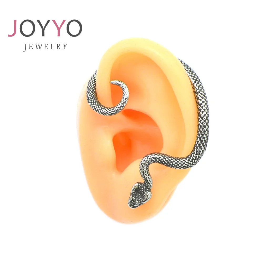 

316l stainless steel earrings snake shape hanging ear hook Earring