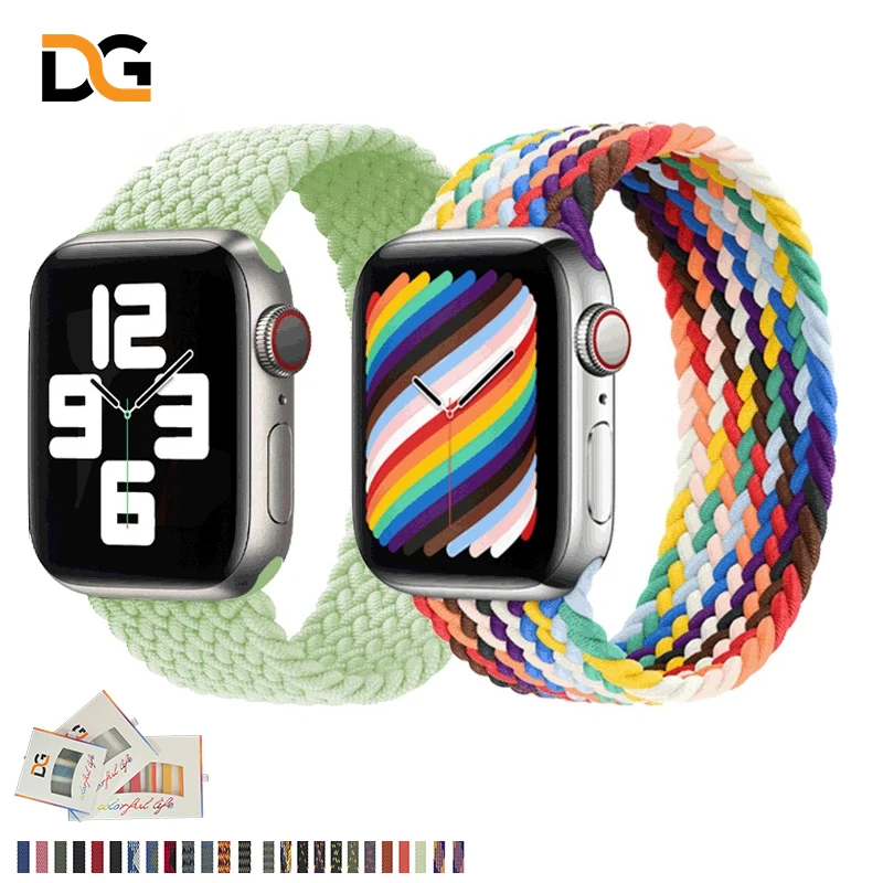 

Nylon watch band strap For apple watch Straps Edelstahl Apple Watch Band Beads Bracelet, 30 colors