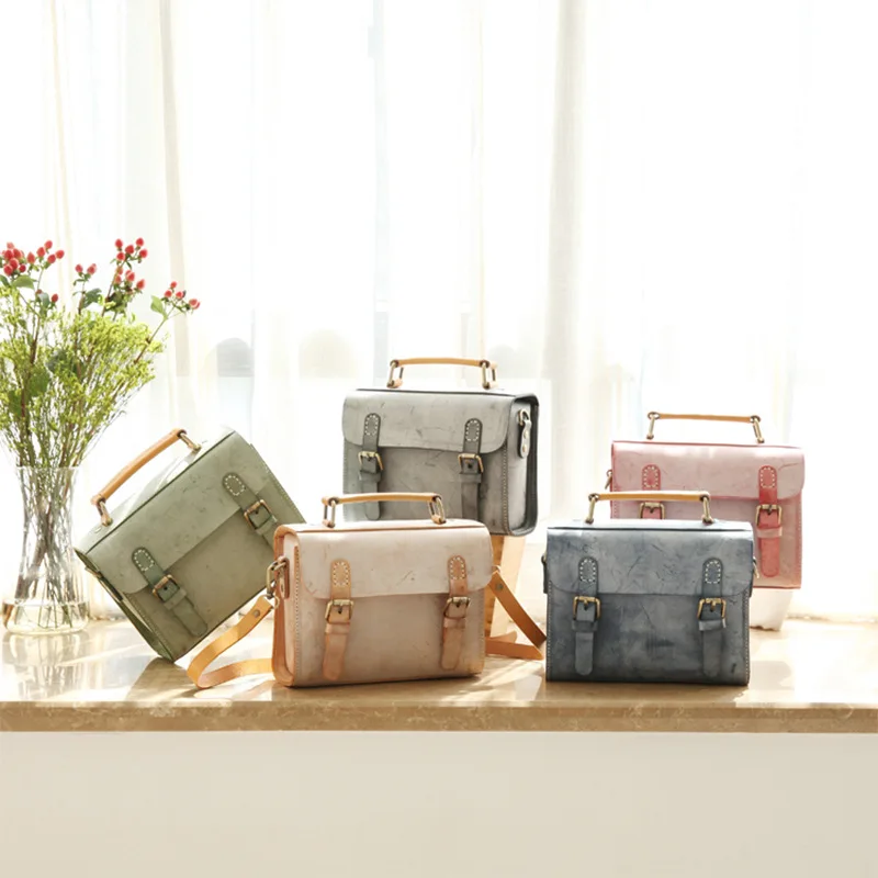 

Guangzhou Vegetable Tanned Leather Women Shoulder Genuine leather Bag