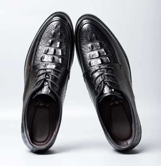 

up-1446r Autumn Men Genuine Leather Business Men Casual Office Wedding Shoes