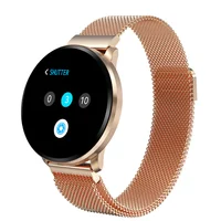 

Wholesale Steel Gold Smartwatch CF68 Sleep Monitoring Android Smart Watch