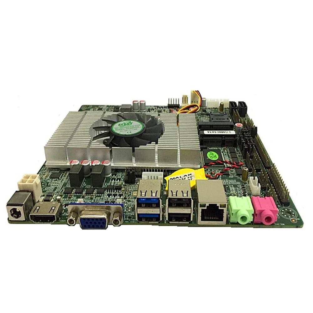 

Industrial mini pc motherboard H81 LGA1150 core i3 i5 i7 DDR3 4GB 8GB HDD SSD 2 LAN ports TVM ECU mini itx motherboard
