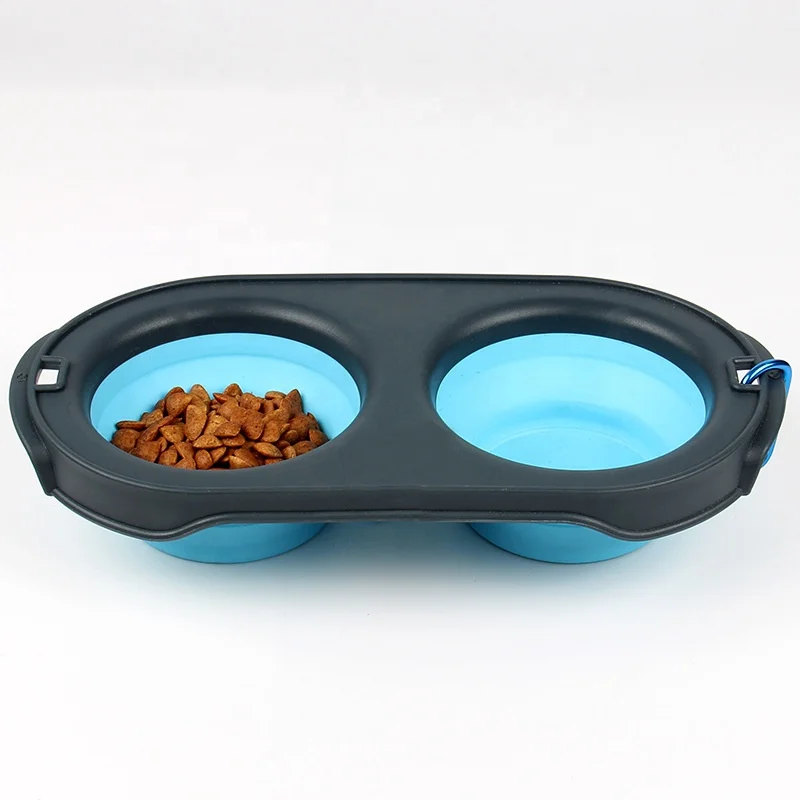 Custom silicone folding bowl collapsible silicone bowls for pet