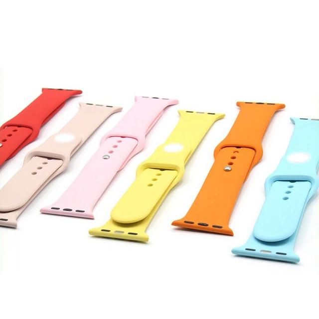 

Silicone Apple Watch Band Strap Silicone Apple Watch Band Strap, Various colors