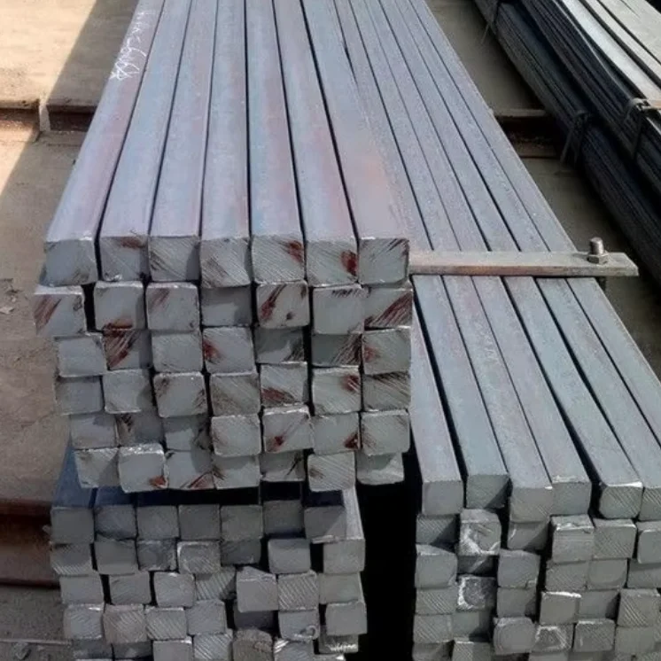 Hot Rolled Carbon square Steel bar S235JR S275JR 60mm 65mm Solid bar for Metal Forging Raw Material