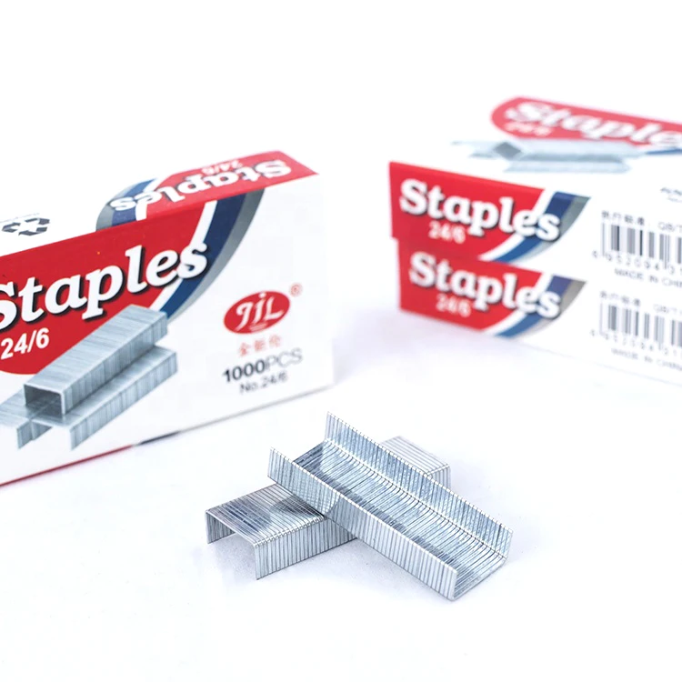 Good Price Factory Supply Standard Staples 24/6 Paper Staples Exported