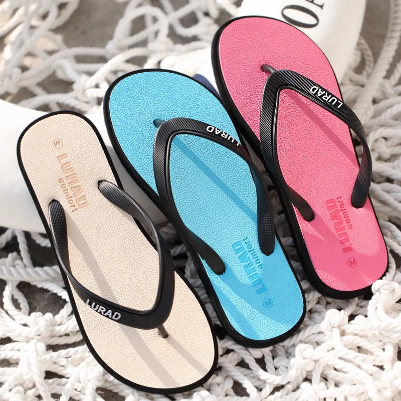 

Women's Comfortable Beach Soft Slippers Casual Slippers Flip-Flop Sandals