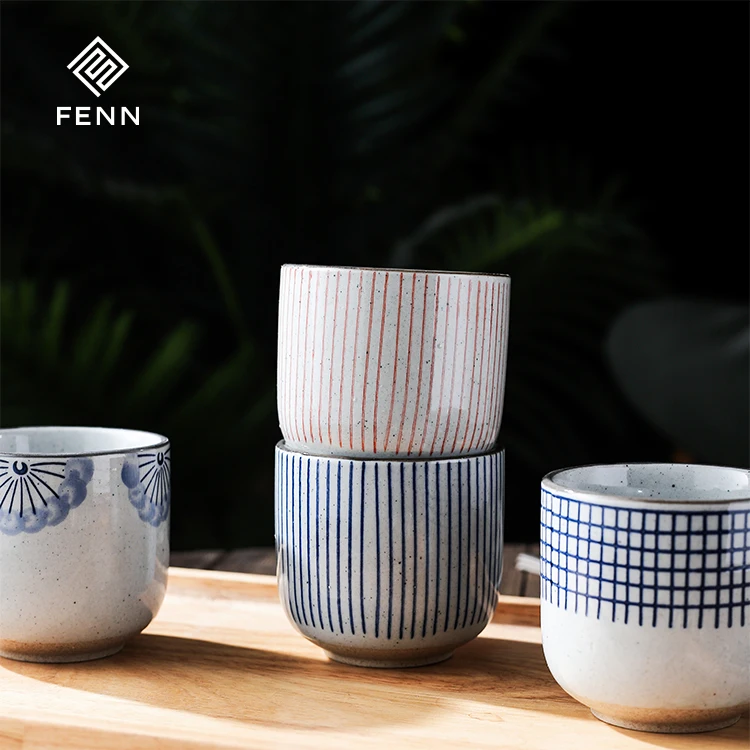 product fenn new fashion japanese style round shape 200ml handmade tea cups manufacturers vintage coffee cup ceramic wholesale for gift-62