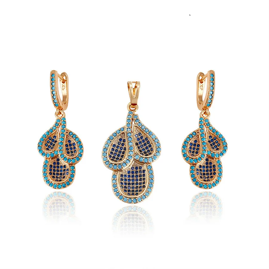 

64214 Xuping Wholesale Fashion Jewelry Sets