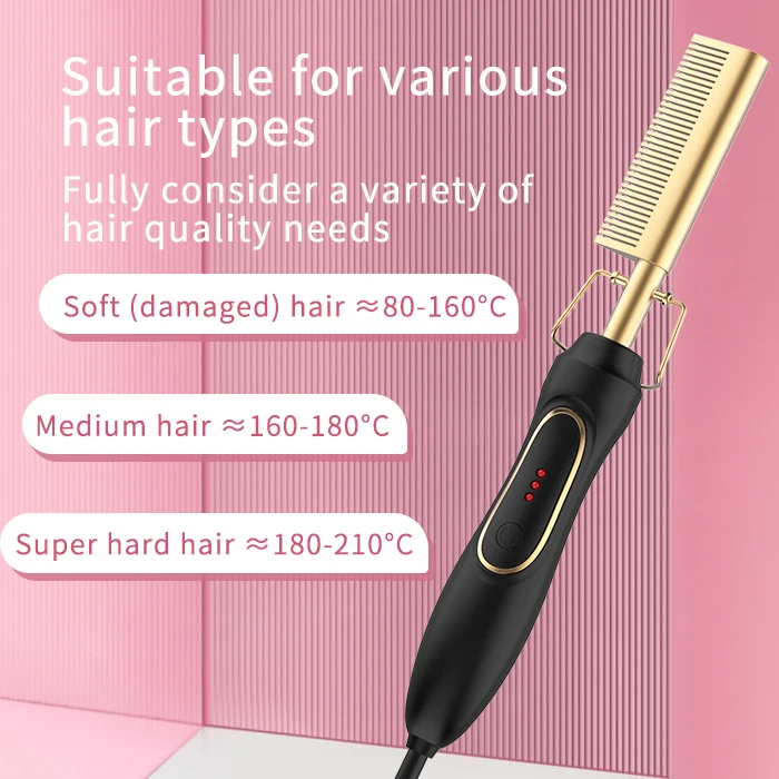 Electric Straightener Comb