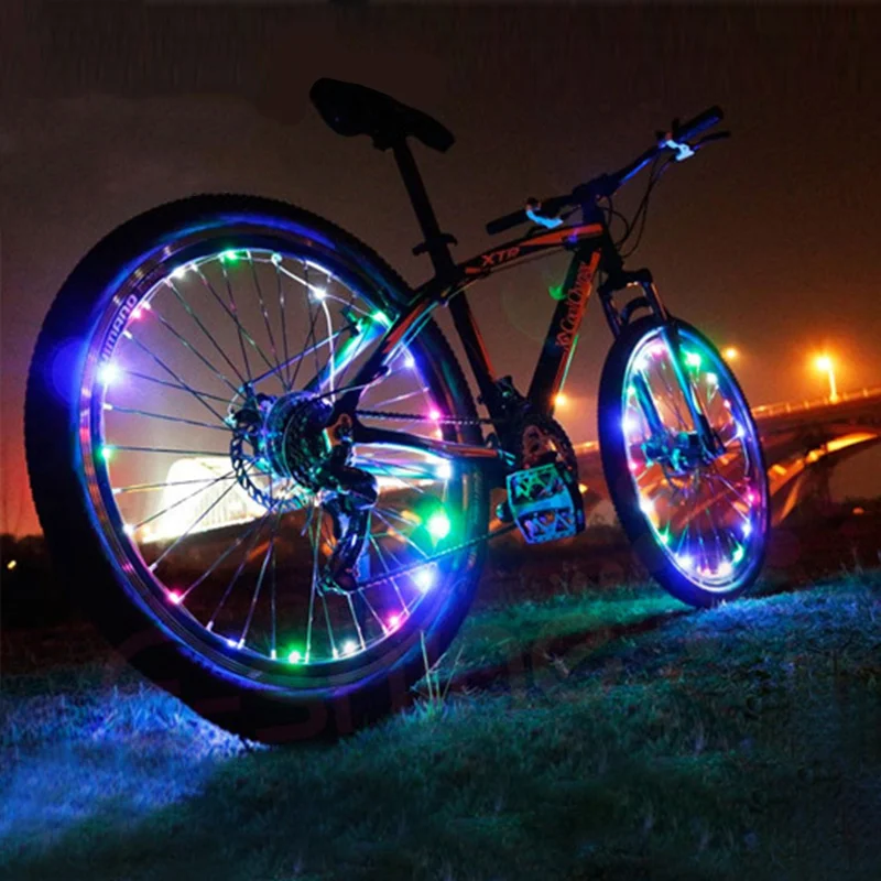 

Entertainment Waterproof Bike Light Bicycle Accessories Colorful Wheel Light
