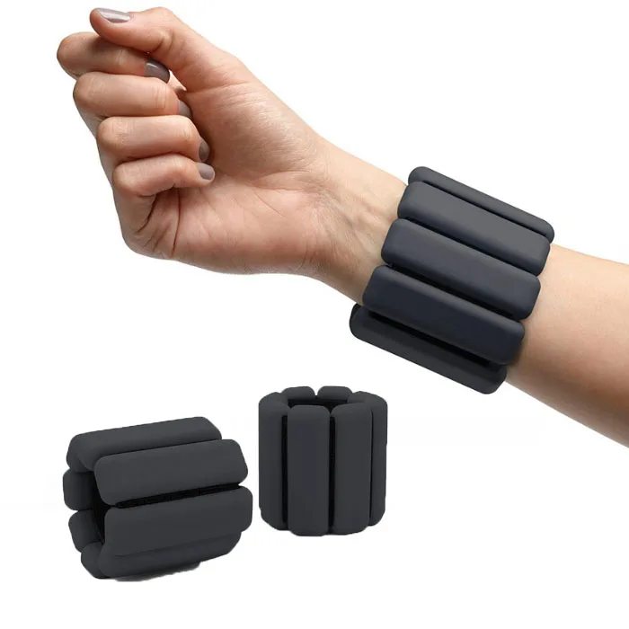 

2021Amazon Hot Sale Hand Bracelet Weight Adjustable Wrist Weights Silicone