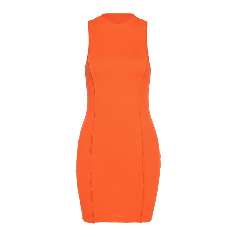 

new sleeveless elegant casual dresses women bodycon dress