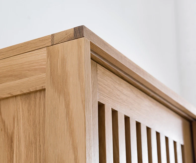 product-Solid wood modernwardrobe design simple wooden closethome furniturestorage clothes wardrobe--2